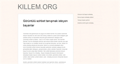 Desktop Screenshot of killem.org